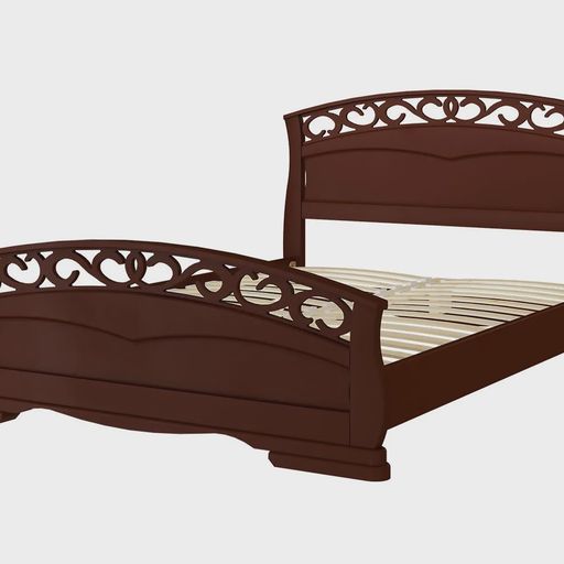 Кровать «Грация-1», орех